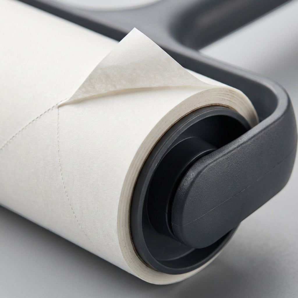 Culinova Long-Handle Adhesive Lint Roller 60 Sheets Charcoal - Detail view