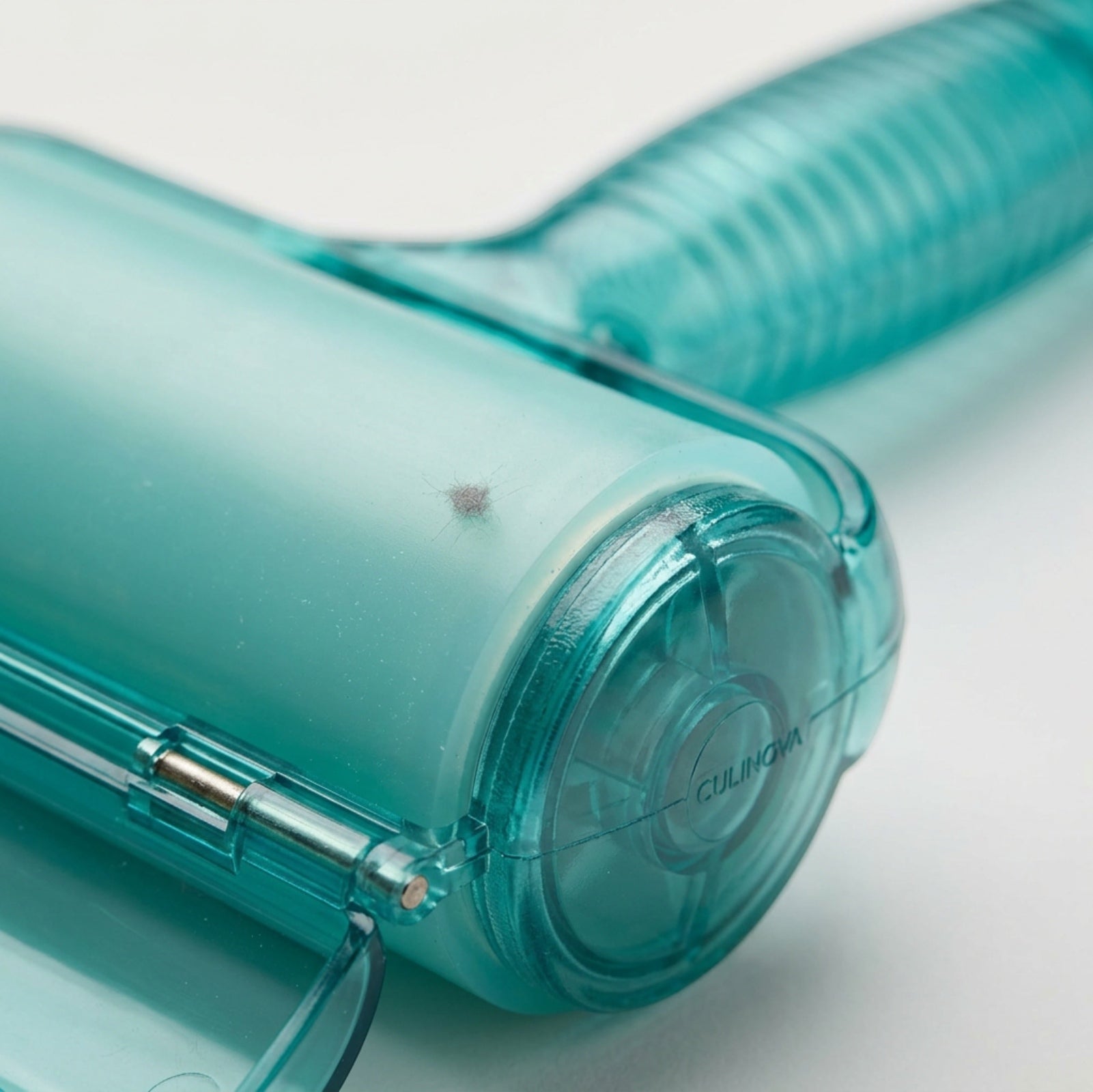 Culinova Washable Silicone Lint Roller with Folding Cover Teal - Detail view